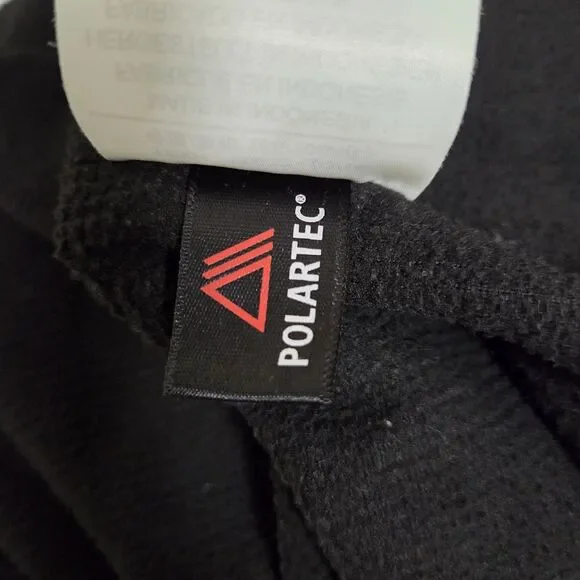 Arc'teryx Men's Large Delta LT Half Zip Waffle Polartec Fleece Black Base Layer - Picture 7 of 8